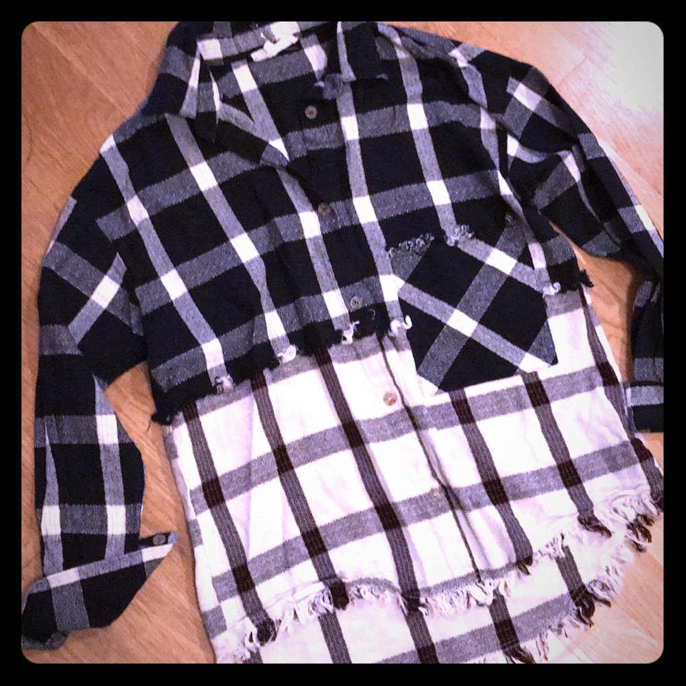 🍁 Button-up collared top